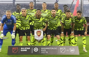MLS All-stars Team Football Vs Arsenal