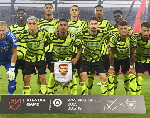 MLS All-stars Team Football Vs Arsenal