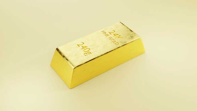 Gold jumps from £1,620 to £2,400 in 2025 as more investors seek shelter from economic chaos.