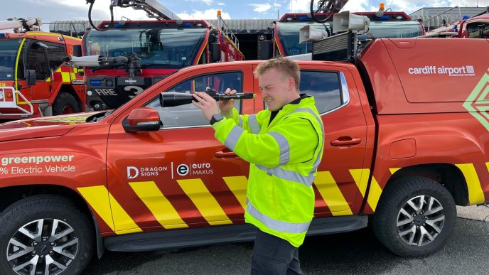 Cardiff Airport Marks Nearly Ten Years of Sustainable Bird Control with AVIX Laser Technology