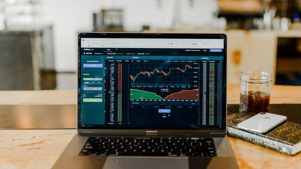 turned-on MacBook Pro