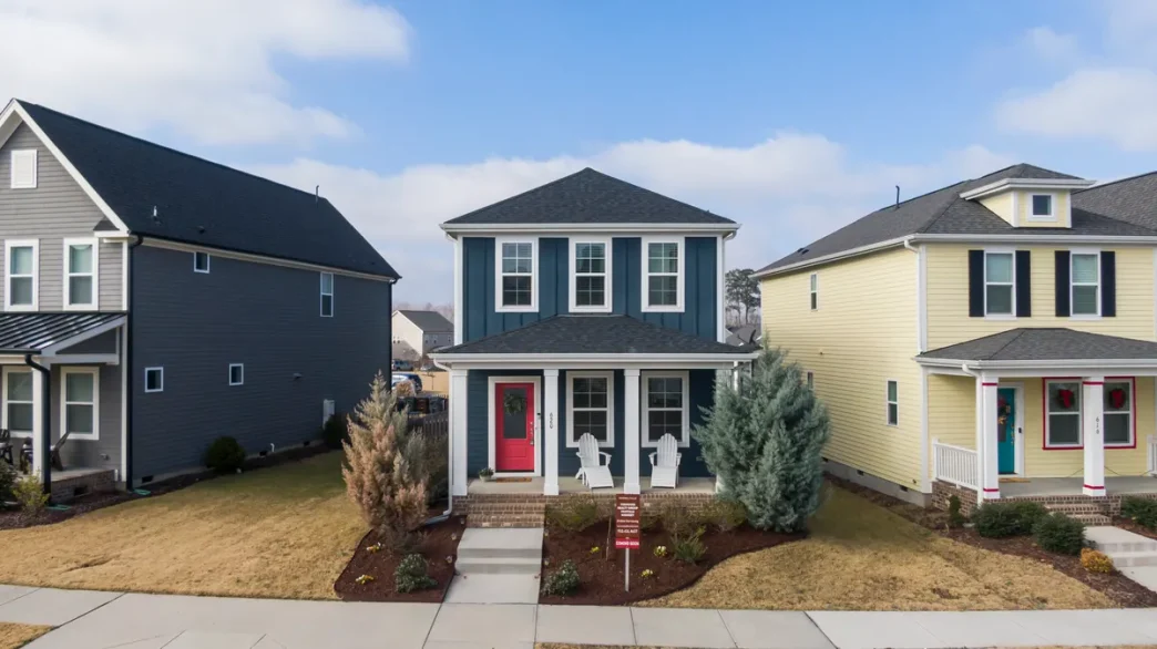 single-family home price falls