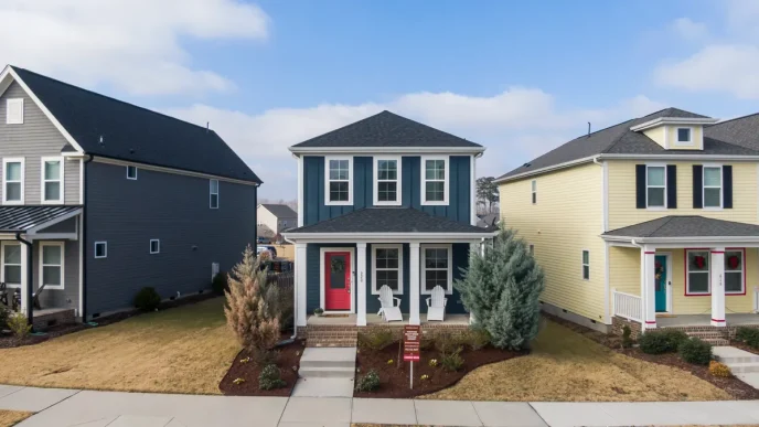 single-family home price falls