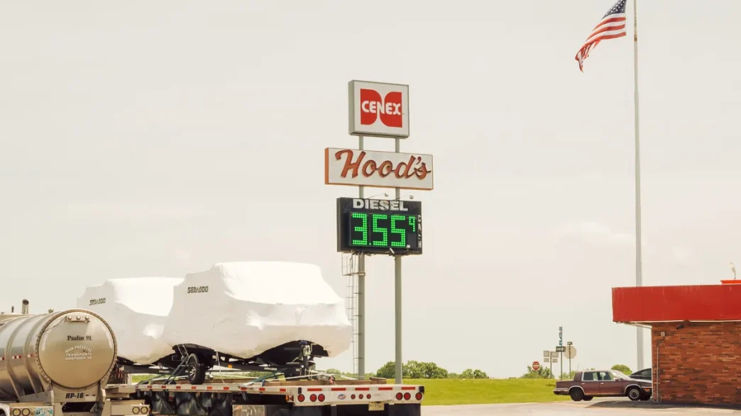 US diesel price record