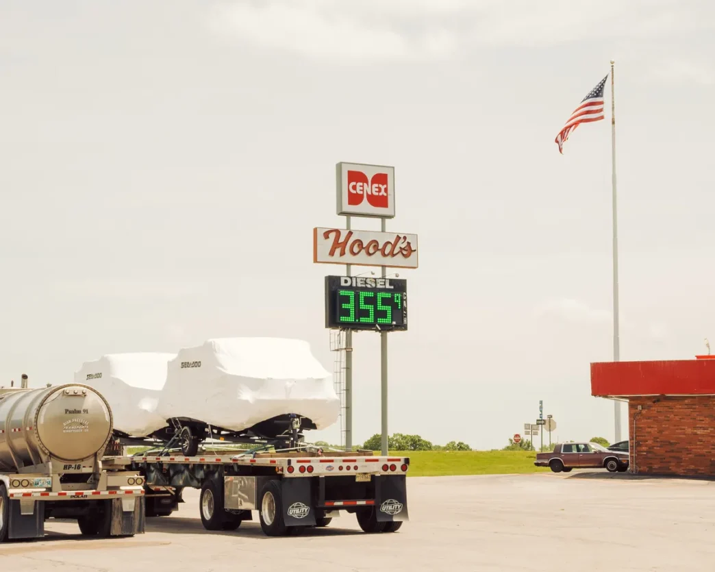US diesel price record