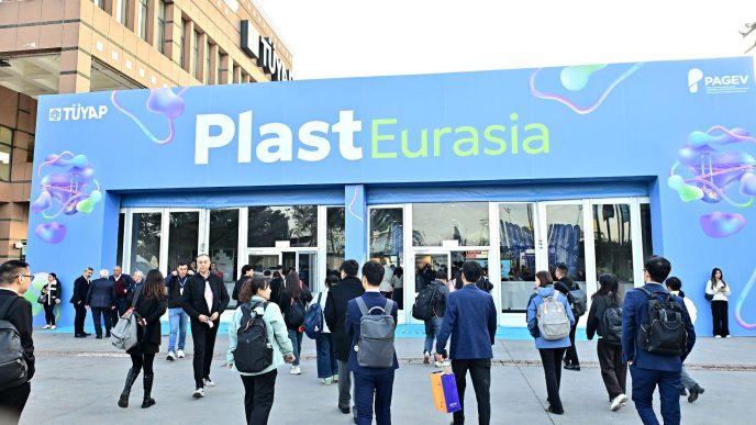 Ahead of December 2026, Plast Eurasia intensifies its European buyer drive: the Plast Eurasia entrance at Tüyap Fair and Congress Center, Istanbul