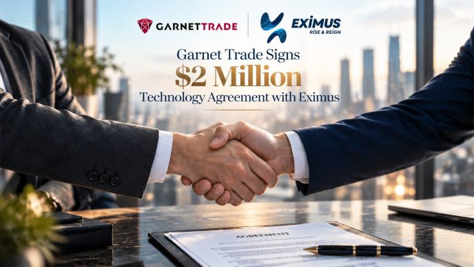 Garnet Trade and Eximus technology agreement announcement: Brokerage Garnet Trade Strikes $2 Million Technology Deal With Eximus