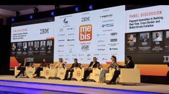 MEBIS 2026 payments innovation panel on stage in Dubai: Dubai's MEBIS 2026: Sends CEO Alona Shevtsova joins the payments innovation panel