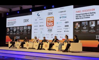 MEBIS 2026 payments innovation panel on stage in Dubai: Dubai's MEBIS 2026: Sends CEO Alona Shevtsova joins the payments innovation panel