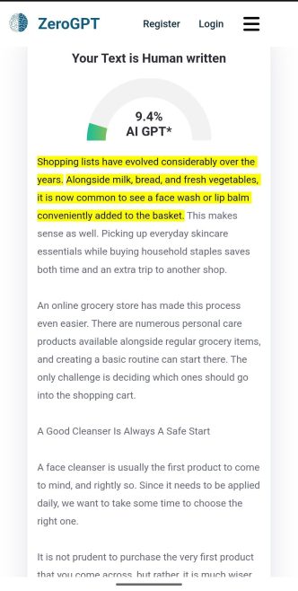 Skincare products commonly found in grocery stores including moisturizers, cleansers, and natural ingredients for daily skincare routines