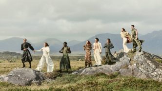More Than 90 Designers To Show At Ireland Fashion Week 2026 As Campaign Lands: the Ireland Fashion Week 2026 Coming Home campaign cast on the rocks at Roundstone, Connemara, photographed by Damian Foxe