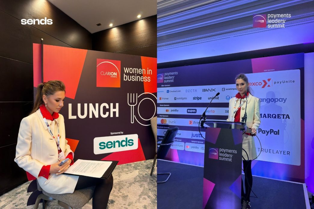 Sends CEO Alona Shevtsova at the Payments Leaders’ Summit in London: Sends Leader Alona Shevtsova Steers Women in Business Lunch, London Summit