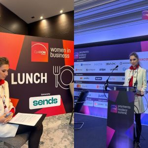 Sends CEO Alona Shevtsova at the Payments Leaders’ Summit in London: Sends Leader Alona Shevtsova Steers Women in Business Lunch, London Summit